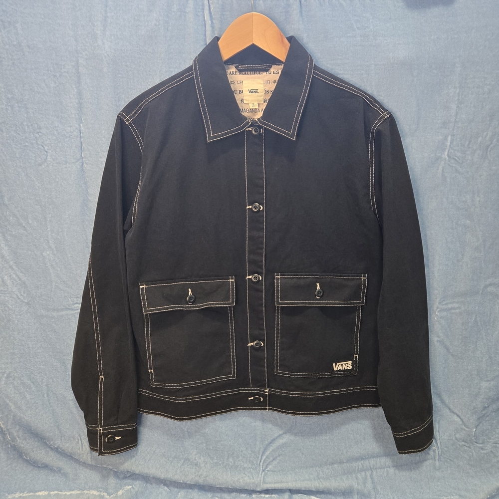 Vans Men's Black Shirt Jacket